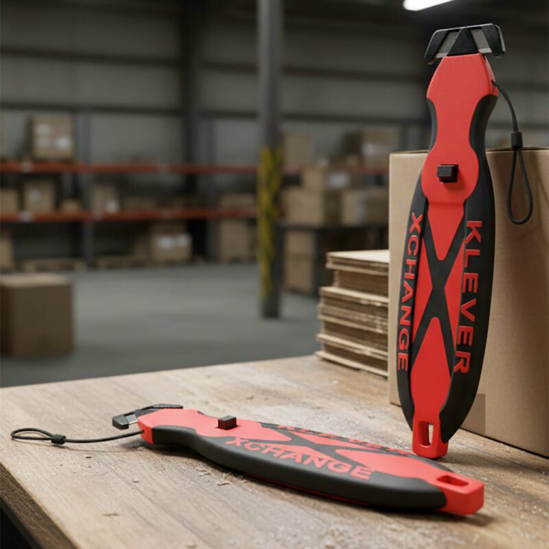 600025-X-Change-Red-Safety-Cutter2 X-Change red Safety Cutter with Tape Splitter sold by the eaches