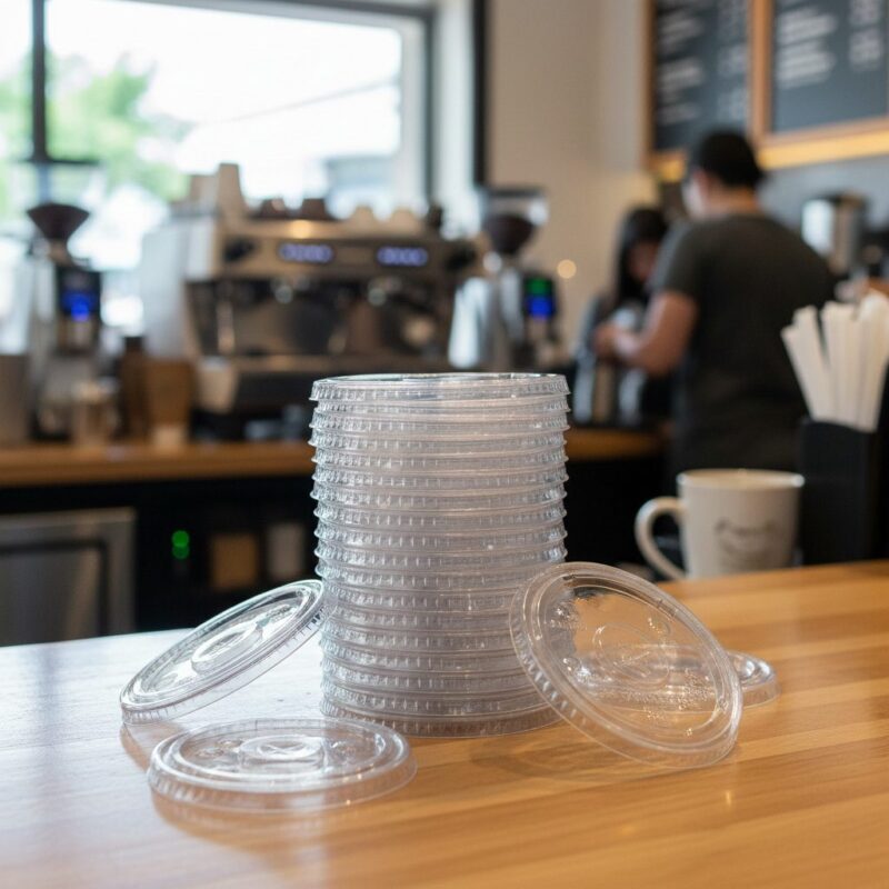 Flat Lids for with straw slits