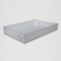 Full Sheet Cake Box Corrugated Bottom Only 25.875 x 18.06 x 4 in