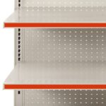 Red Molding Strips used in Shelves