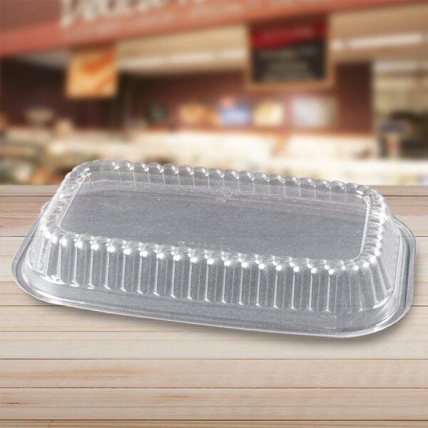 dome lid for foil bake pan