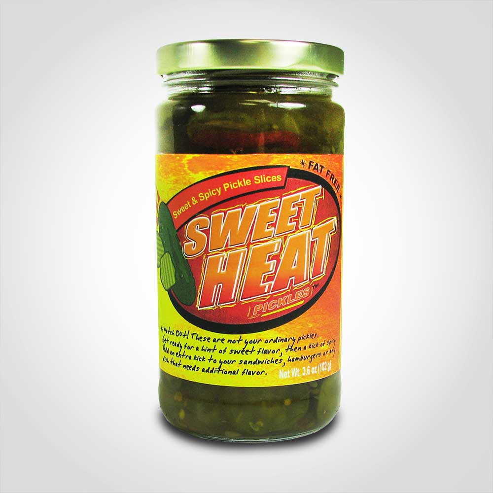 Sweet Heat Pickles 12oz Jar 12PK