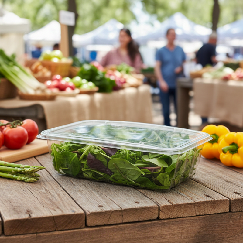 260742 Wholesale Mixed lettuce container