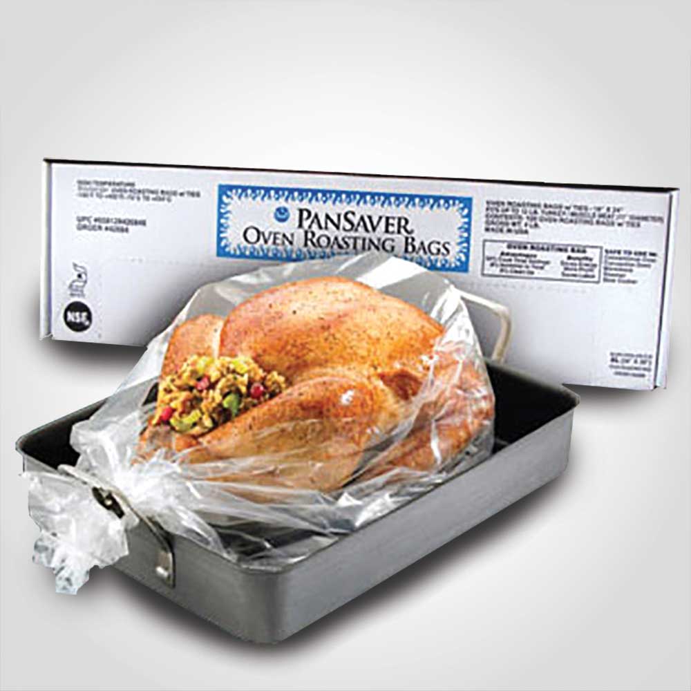 Cooking Bags Pansaver Oven Bags with Ties 18 x 24 in