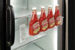 cooler door merchandiser basket