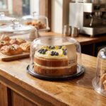 8" cake container for bakery takeout