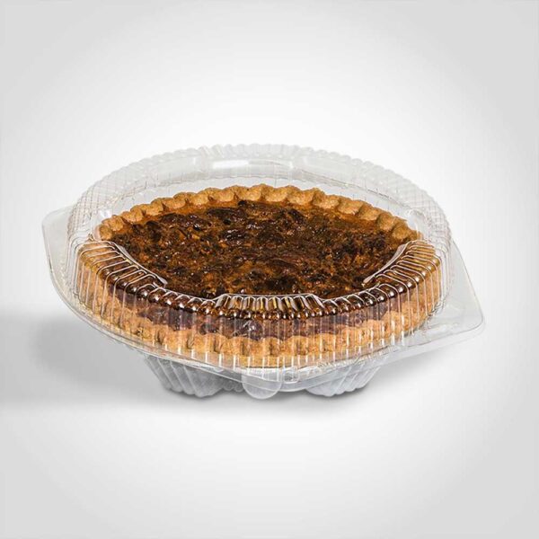 8 inch Pie Clamshell made with recyclable plastic