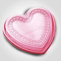 13 inch Pink Heart Shaped Tray