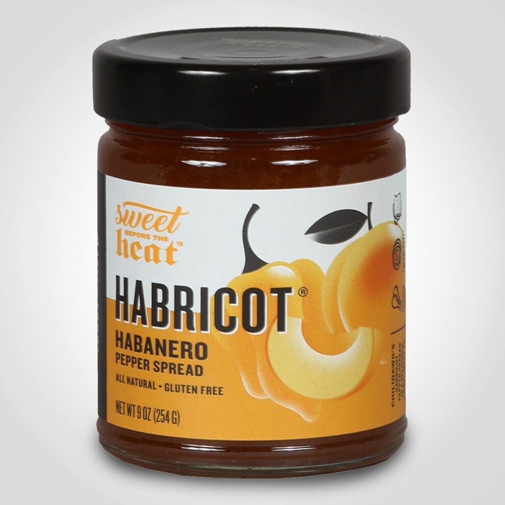 Chili Dawgs Habricot Pepper Spread 9oz Jar 6PK