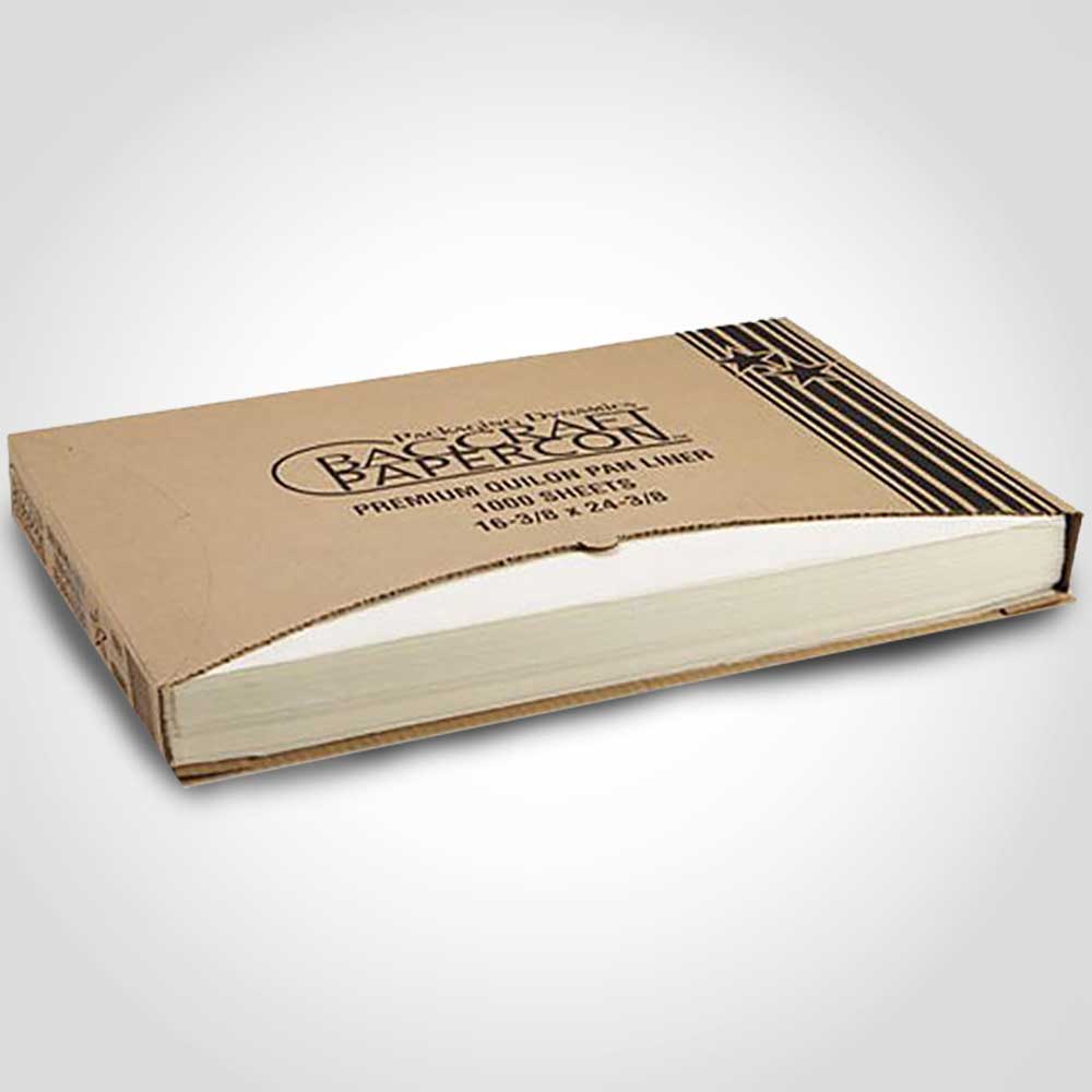 GreaseProof Quilon Pan Liners, 16.38" x 24.38", White, 1000 Shts