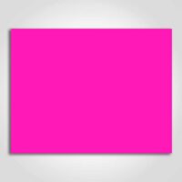 Ultra Day-Glo Fluorescent Magenta Sign Card 8.5" x 11"