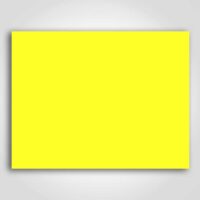 Ultra Day-Glo Fluorescent Yellow Sign Card 8.5" x 11"