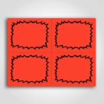Ultra Go Blank Sign Card 5.5" x 4.25"