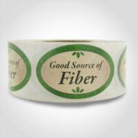 Good Source of Fiber Label - 1000 Pack stickers