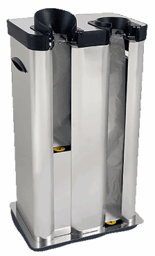 Wet Umbrella Bags Dispenser Stainless Steel Design