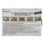 Pansavers Foil Electric Roaster Liners 2 Liners per box 34" x 18" back of box