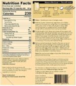 Back of Gluten Free Mama's Pie Crust Mix