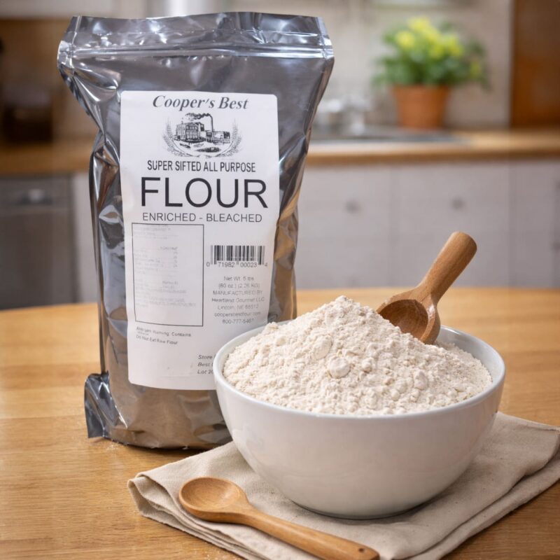 Cooper's Best Super Sifted All Purpose Flour with enriched bleach