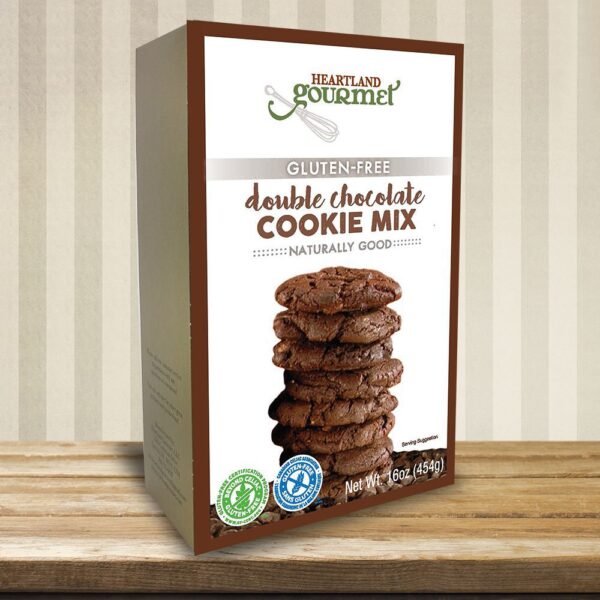 gluten free double chocolate cookie mix