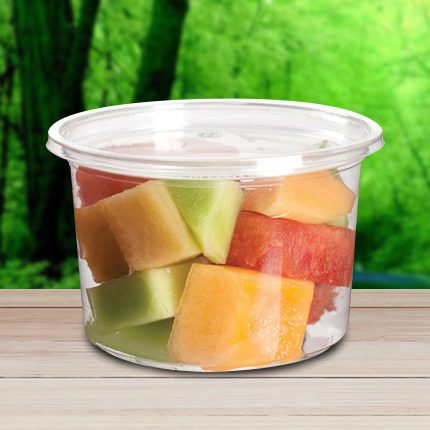 16 oz compostable deli container