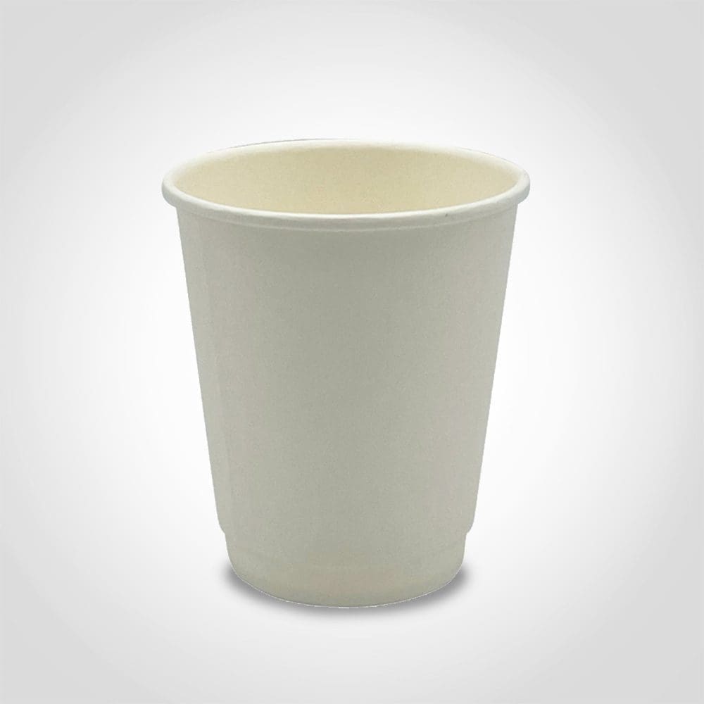 Coffee Cup 8 oz Single Wall White Paper - 1000/case