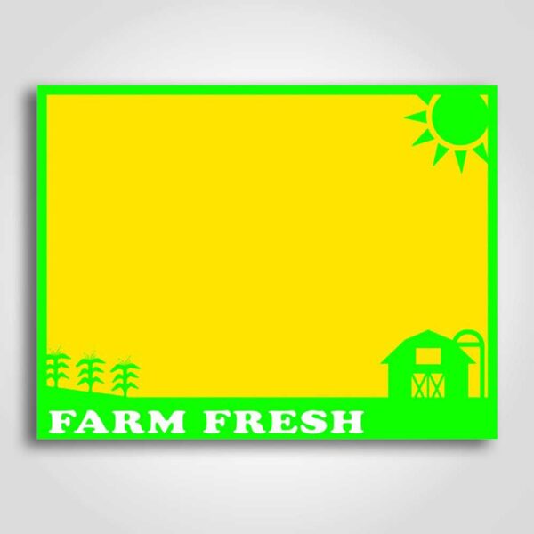 Farm Fresh Sign Card 5.5" x 7"