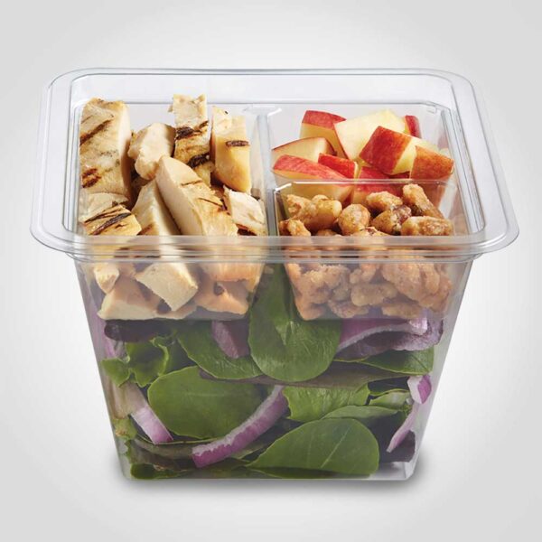 36oz Clear Take Out Go Cube - 300 Pack