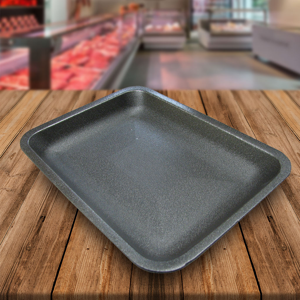 Meat Foam Trays 8S Foam Tray 10 x 8 x 0.625 in
