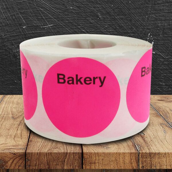 Bakery with room to write Label - 1 roll of 500 (500047)