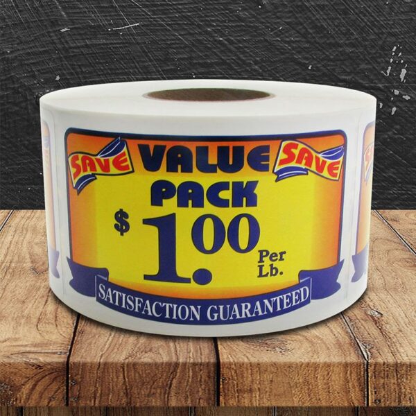 Value Pack Save $1.00 Label - 1 roll of 500 (500111)