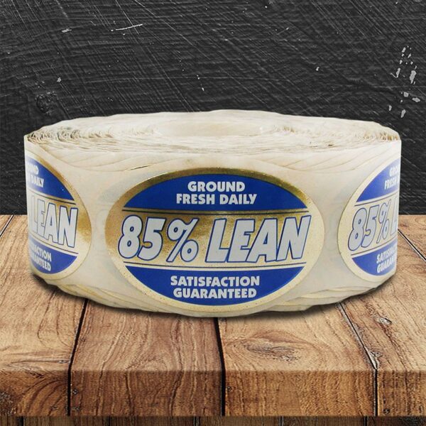 85% Lean Ground Fresh Daily Label - 1 roll of 1000 (500154)
