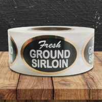 Fresh Ground Sirloin Label - 500 Pack (500161)