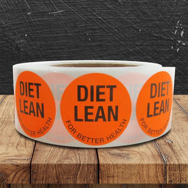 Diet Lean Label - 1 roll of 500 (500200)