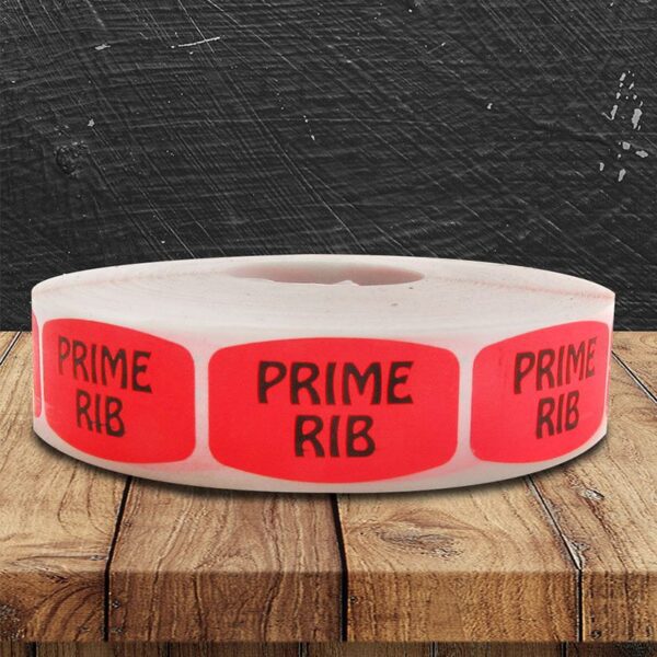 Prime Rib Label - 1 roll of 1000 (500204)