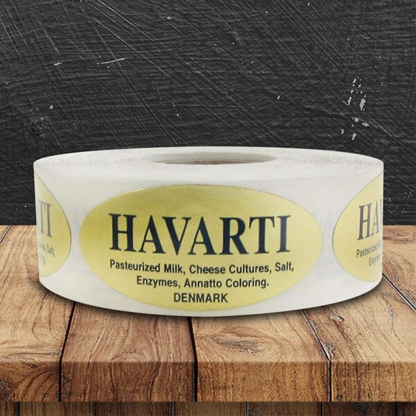 Havarti Label - 1 roll of 500 (500266)