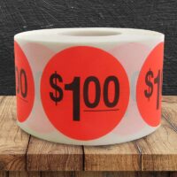 $1.00 Pricing Label - 1 roll of 500 (500287)
