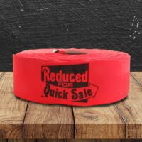 Reduced for Quick Sale Label - 1 roll of 500 (500332)