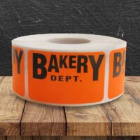 Bakery Dept. Label - 1 roll of 500 (500438)