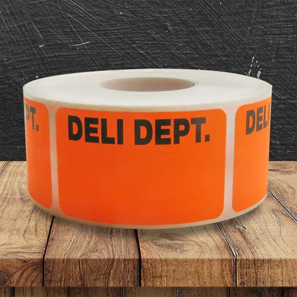 Deli Department Label with room to write - 1 roll of 500 (500439)