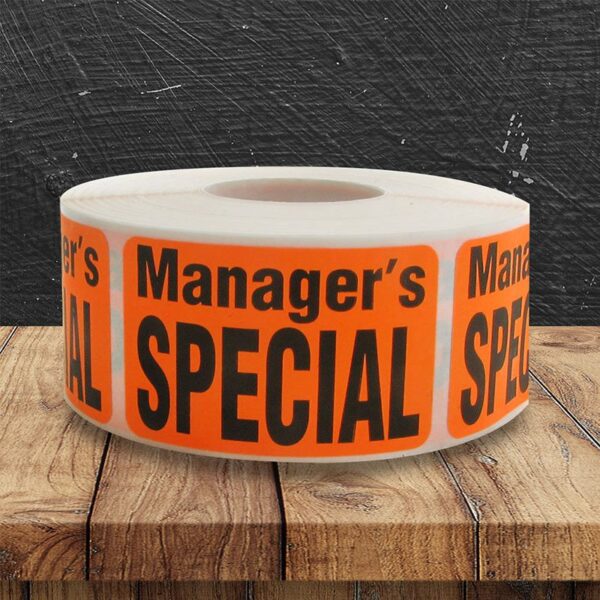 Managers Special Label - 1 roll of 500 (500445)