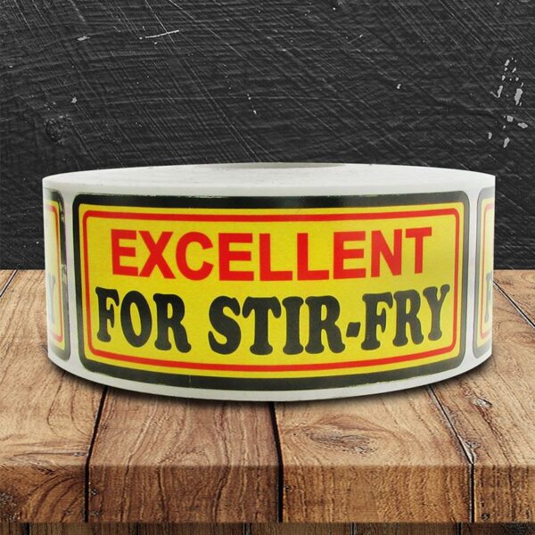 Stir Fry Label - 1 roll of 500 (500479)