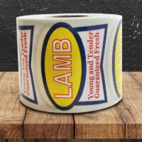 Lamb Label - 1 roll of 500 (500486)