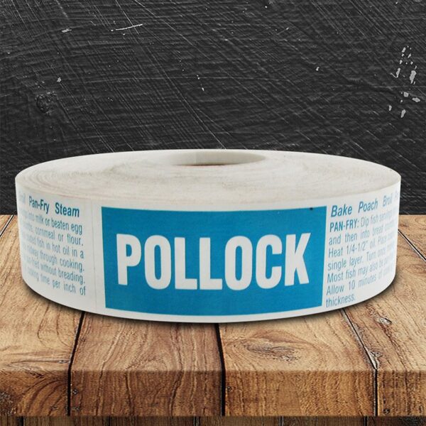 Pollock Label - 1 roll of 500 (500514)