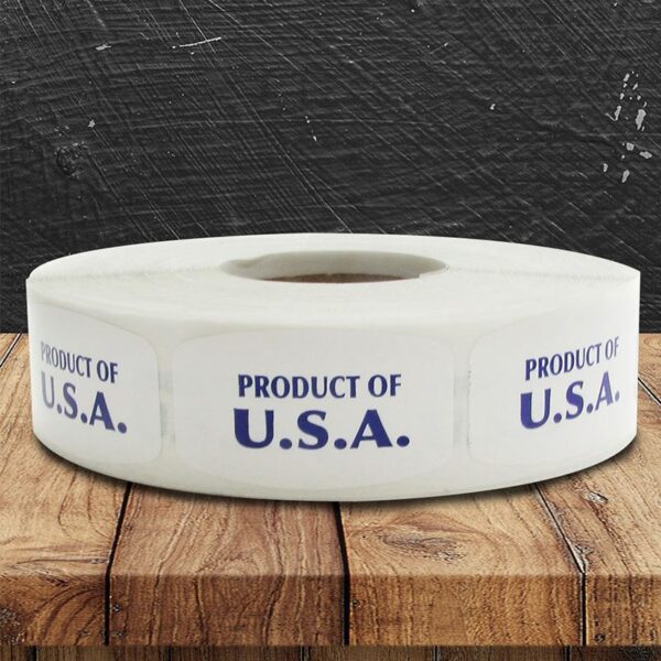 Product of U.S.A. Label - 1 roll of 1000 (500547)