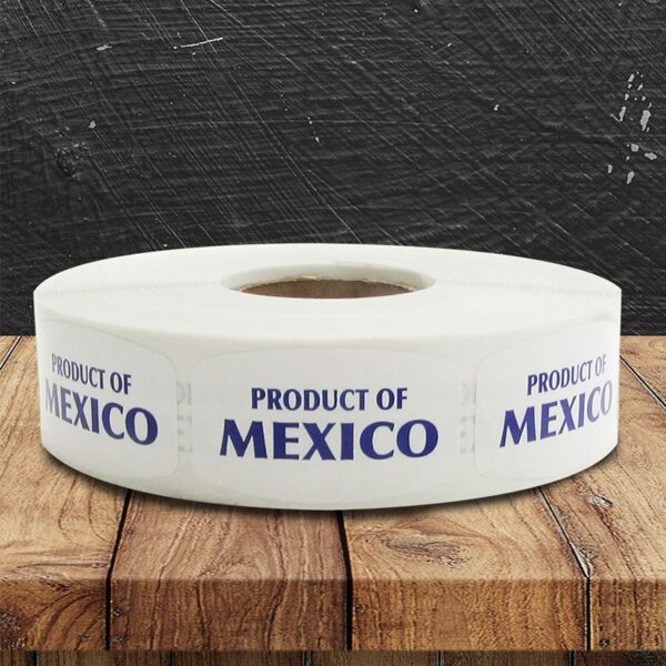 Product of Mexico Label - 1 roll of 1000 (500556)