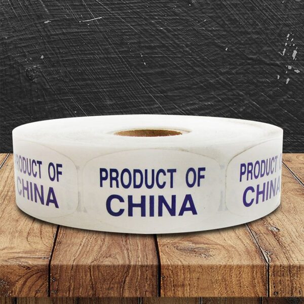 Product of China Label - 1 roll of 1000 (500568)