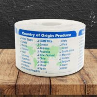 Country Of Origin Produce Label Label - 1 roll of 500 (500570)