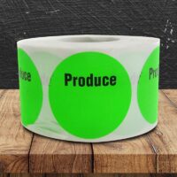 Produce with room to write Label - 1 roll of 500 (500623)