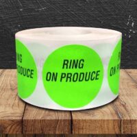 Ring On Produce Label - 1 roll of 500 (500625)