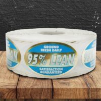 95% Lean Ground Fresh Daily Label - 1 roll of 1000 (500662)